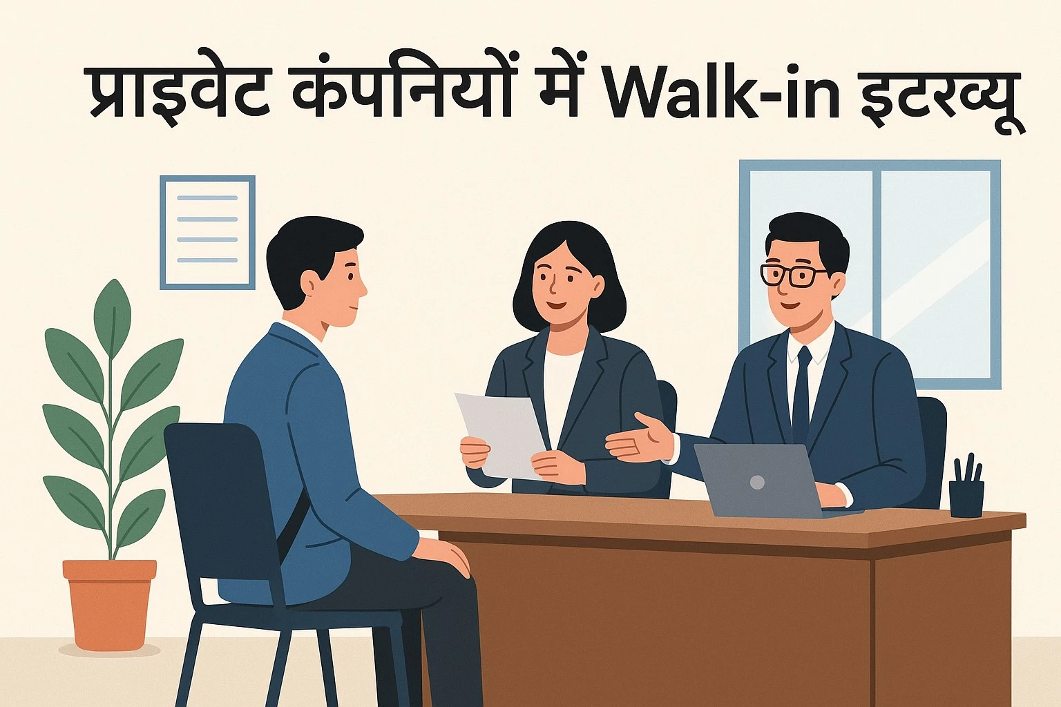 प्राइवेट कंपनियों में Walk-in इंटरव्यू