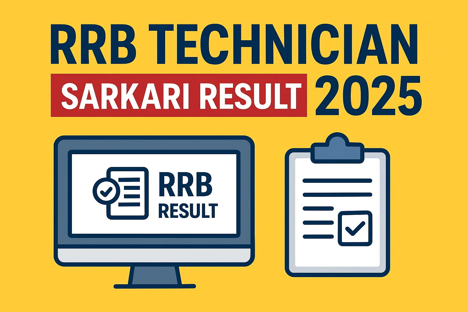 RRB Technician Sarkari Result 2025
