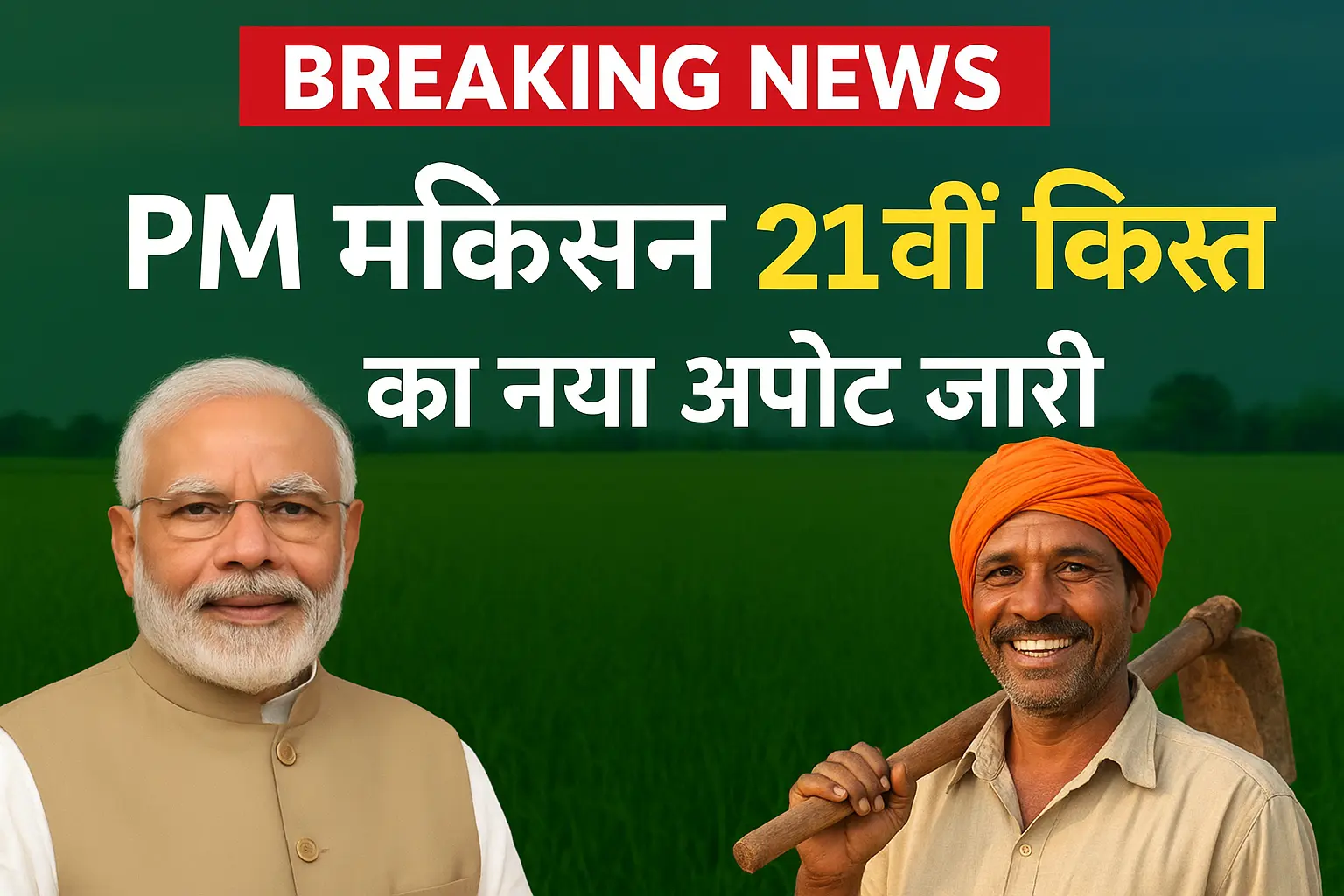 PM Kisan Yojana 21
